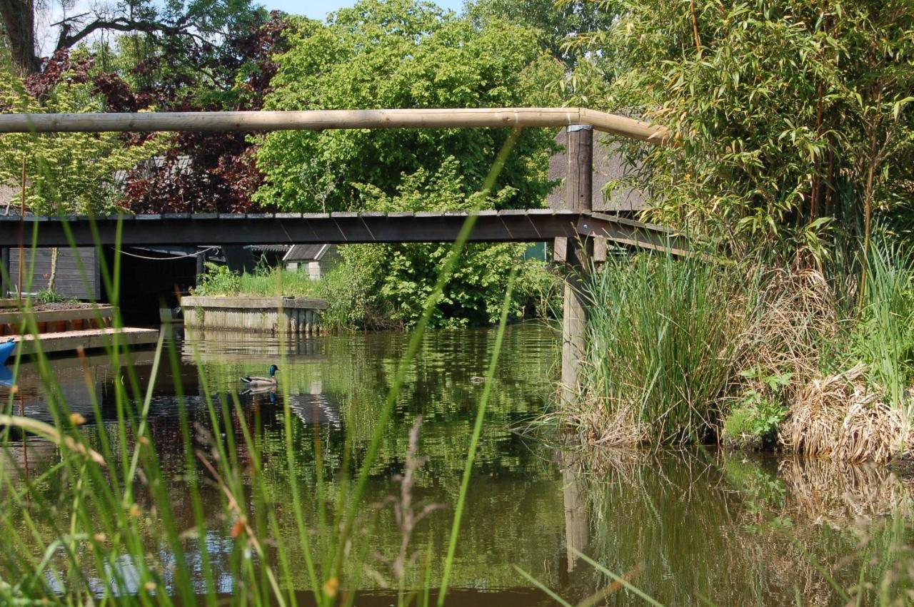 Bed-On-A-Boat Otel Giethoorn Dış mekan fotoğraf